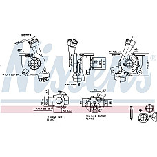Turbocompresor Nou cu set de garnituri se potriveste. VW MULTIVAN T5 TRANSPORTER T5 2.5D 04.03-11.09 VW TRANSPORTER V (7HB, 7HJ, 7EB, 7EJ, 7EF, 7EG, 7HF, 7EC), Autobuz, 04.2003 - 08.2015 Nissens 93118