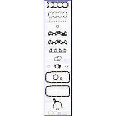 Set garnituri complet, motor OPEL ASTRA F (T92), Sabrioleta, 03.1993 - 03.2001 Ajusa 50087200