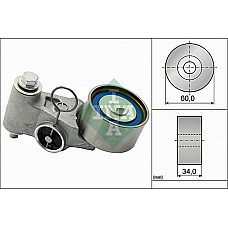 Rola intinzator,curea distributie SUBARU IMPREZA (GD), Sedan, 09.1999 - 06.2009 INA 531 0655 20