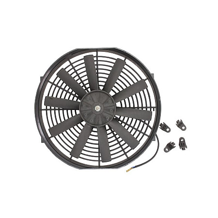 &quot;Ventilator, radiator Wentylator plaski ssacy TurboWorks 14&quot;&quot; 12V zalecany zestaw montazowy MG-WE-006&quot; TURBOWORKS MG-WE-002