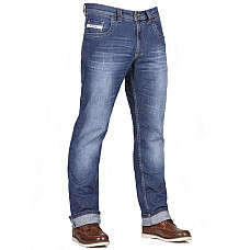"Pantaloni de blugi Trousers jeans FREESTAR CAFE RACER colour blue size M trouser leg length 34""" FREESTAR MOTOJEANSMODEL-13/M-34