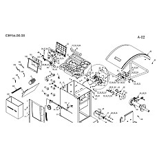 Accesorii si piese masina de echilibrat Radiator Evert pentru echilibrarea CB956B numarul parte: 6008843 in sistemul nr 66 EVERT EVERTZT6008843