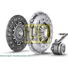 Set ambreiaj Kit ambreiaj cu rulment hidraulic Cu capac ambreiaj cu cilindru sclav ambreiaj central cu placa de presiune 190mm s MAZDA 2 (DY), Hatchback, 02.2003 - 06.2007 LUK 619 3063 33