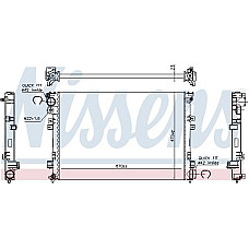 Radiator. racire motor Radiator motor se potriveste. CITROEN EVASION JUMPY I FIAT SCUDO ULYSSE LANCIA ZETA PEUGEOT 806 EXPERT 1. FIAT SCUDO (220_), Cadru de sprijin, 09.1996 - 12.2006 Nissens 61875A