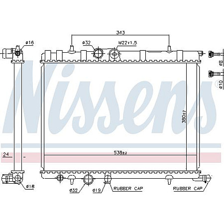 Radiator. racire motor Radiator motor cu primele elemente potrivite se potriveste. CITROEN BERLINGO BERLINGO MULTISPACE BERLINGO PEUGEOT 308 SW I (4E_, 4H_), Turism, 09.2007 - 10.2014 Nissens 63502A
