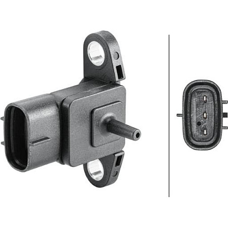 Senzor. presiune galerie admisie Senzor de presiune la galeria de admisie 3 pin DAIHATSU CHARADE VIII COPEN MATER TOYOTA AVENSIS III (_T27_), Sedan, 11.2008 - 10.2018 HELLA 6PP 358 152-371