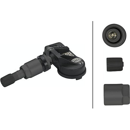 Senzor, sistem de control al presiunii pneuri MITSUBISHI MIRAGE / SPACE STAR (A0_A), Hatchback, 01.2012 - HELLA 6PP 358 139-481