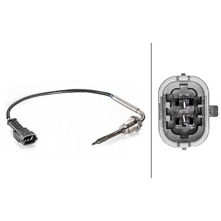 Senzor. temperatura gaze evacuare Senzor temperatura evacuare inainte de DPF OPEL ASTRA J ASTRA J GTC INSIGNIA A VAUXHALL ASTRA Mk VI (P10), Turism, 10.2010 - 10.2015 HELLA 6PT 014 494-371