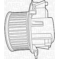 Ventilator. habitaclu Suflanta de aer se potriveste. FIAT IDEA LANCIA MUSA YPSILON 1.2-1.9D 10.03- LANCIA MUSA (350_), Dubita, 10.2004 - 09.2012 Magneti Marelli 069412525010