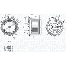 Ventilator. habitaclu Suflanta de aer CITROEN JUMPER II FIAT DUCATO PEUGEOT BOXER 2.0D-3.0D 04.06- FIAT DUCATO (250_, 290_), Autobuz, 07.2006 - Magneti Marelli 069412236010