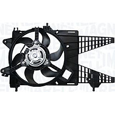 Ventilator. radiator Ventilator radiator cu carcasa FIAT IDEA PUNTO LANCIA MUSA YPSILON 1.3D-1.9D 02.00- FIAT IDEA (350_), Dubita, 12.2003 - Magneti Marelli 069422704010