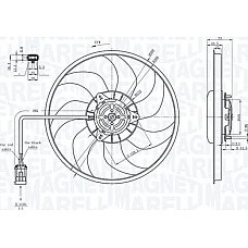 Ventilator. radiator Ventilator radiator cu carcasa OPEL COMBO TOUR COMBO-MINIVAN CORSA C TIGRA 1.0-1.8 09.00- OPEL COMBO (COMBO-C), Box/MPV, 10.2001 - Magneti Marelli 069422711010