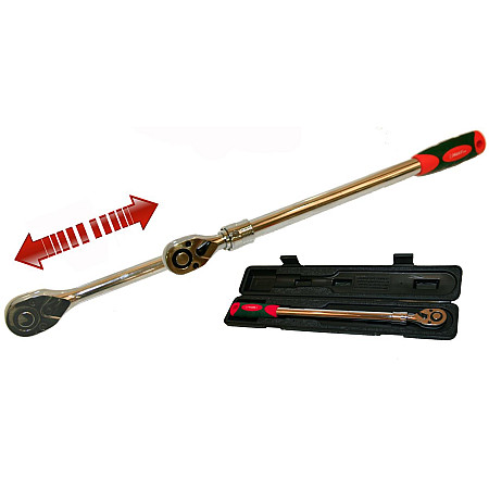 "Cheie cu clichet Miner cu clichet 1/2"" lungime 315/445 mm kit repartie pt: 4102GQSP" HANS 4102-17GQ