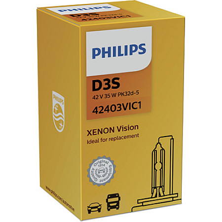 Bec xenon PHILIPS 42403VIC1, D3S 42V 35W PK32D-5, cutie PHILIPS 42403VIC1