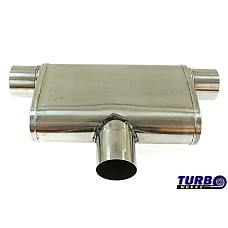 "Toba esapament Tlumik Srodkowy Tylny TurboWorks LT-33 center 3"" rear 3"" L" TURBOWORKS TW-TL-121