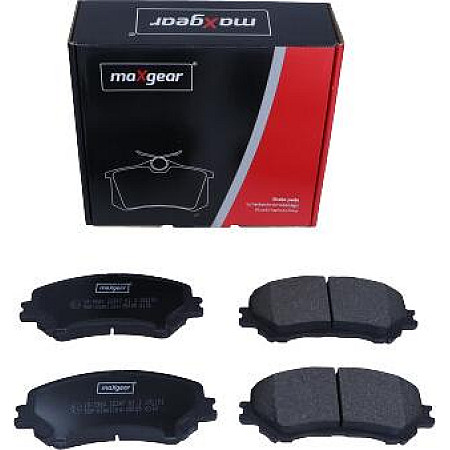 Set placute frana RENAULT SCENIC IV (J9_), Dubita, 09.2016 - Maxgear 19-3364