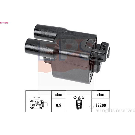 Bobina de inductie HYUNDAI i10 (PA), Hatchback, 10.2007 - EPS 1.970.579