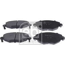 Set placute frana.frana disc Set placute frana Fata FORD MONDEO III JAGUAR X-TYPE I 1.8-3.0 10.00-12.09 FORD MONDEO III (BWY), Turism, 10.2000 - 03.2007 Febi Bilstein 16402