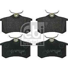 Set placute frana.frana disc Set placute frana Spate AUDI A2 A4 B6 A4 B7 ALLROAD C5 CITROEN C2 C3 I C3 PLURIEL C4 RENAULT CLIO III Grandtour (KR0/1_), Turism, 02.2008 - Febi Bilstein 16146