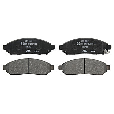 Set placute frana.frana disc Set placute frana Fata NISSAN LEAF NAVARA NP300 NP300 NAVARA NV200 NV200 - EVALIA PA NISSAN PATHFINDER III (R51), Crossover, 01.2005 - ATE 13.0460-5783.2