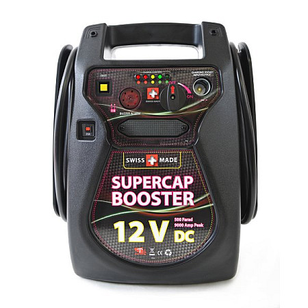 "Roboti de pornire ""BOOSTER"" Dispozitiv de pornire fara baterii model: C16 tensiune: 12V cCA: 1800A curent de pornire maxim: 9000A ultraCapacitor greutate: 95 kg Aparatul asigura cel putin 10.000 de utilizari