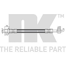 Furtun frana TOYOTA AVENSIS II (_T25_), Turism, 04.2003 - 11.2008 NK 8545148