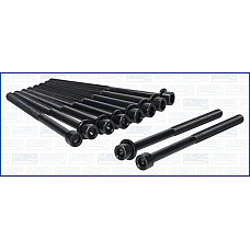 Set surub chiulasa Kit bolt chiulasa HYUNDAI GENESIS GRANDEUR H-1 TRAVEL I30 IX35 KONA SANTA FE IV SANTA FE II SANTA HYUNDAI H-1 Travel (TQ), Autobuz, 09.2007 - Ajusa 81045900
