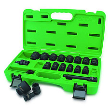 "Set scule Set tubulare impact Hexagonal dimensiune tubulara: 1/2"" 27 buc scurt" TOPTUL GCAI2701