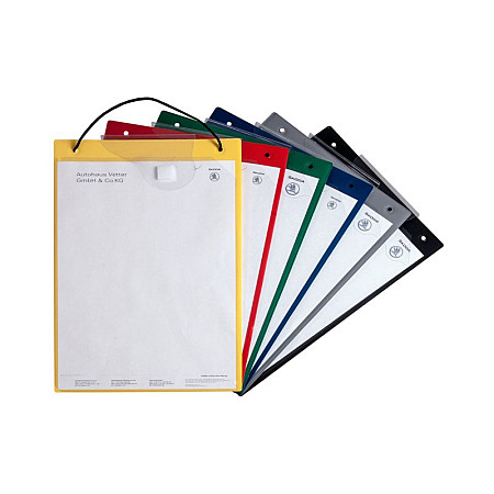 Panouri service - comanda Service board 10 pcs model: Eco colour: blue key pocket size: A4 EICHNER E-9015-00385