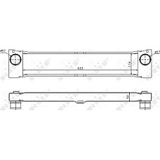 Intercooler, compresor MERCEDES-BENZ VIANO (W639), Dubita, 09.2003 - NRF 30902
