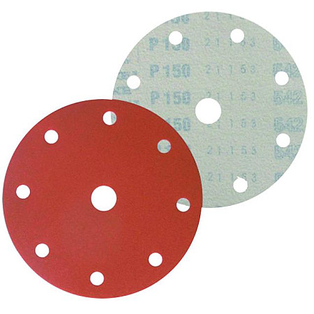 Abrazivi ERSTE disc abraziv 542 / 6 gauri / Velcro / f150mm P500 PRET per cutie 100 buc STARCKE 10KB0500P