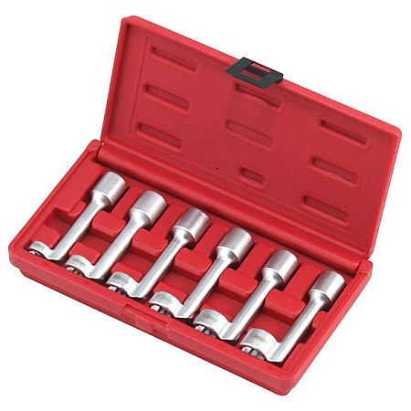 "Scule pt  sistem de alimentare Injector cables wrench kit 1/2"" in Diesel engines sizes: 12mm/14mm/16mm/17mm/18mm/19mm" PROFITOOL 0XAT1018