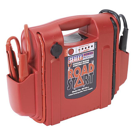 "Roboti de pornire ""BOOSTER"" Dispozitiv de pornire BOOSTER model: RS102 tensiune: 12V cCA: 600A curent de pornire maxim: 1600A greutate: 9 kg" SEALEY SEA RS102