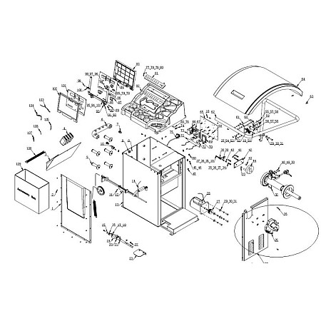Accesorii si piese masina de echilibrat Evert camasii exterioare arborelui principal CB956B echilibrist numarul parte: 6008862 in sistemul Nr 25 EVERT EVERTZT6008862