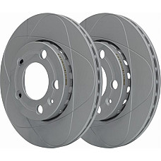 Disc frana de franare POWER DISC. FATA SI Skoda Fabia 6Y 1.4 i 16V 99-07 SKODA FABIA II (542), Hatchback, 12.2006 - 12.2014 ATE 24.0318-0137.1