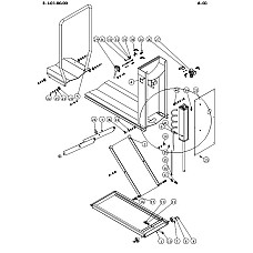 Accesorii si piese masina de echilibrat Evert la actionare lift echilibrist CB460 numarul parte: 6008829 in sistemul nr 6 EVERT EVERTZT6008829