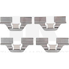 Set accesorii, placute frana PEUGEOT 307 Break (3E), Turism, 03.2002 - 12.2009 NK 7947211