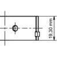 Set lagar biela portant conrod Wymiar standardowy [STD] CHEVROLET ASTRA DAEWOO EVANDA LEGANZA NUBIRA TACUMA - OPEL ASTRA F (T92), Sabrioleta, 03.1993 - 03.2001 Kolbenschmidt 77272600