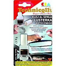 Adeziv pentru sticla TECHNICQLL Adeziv pentru oglinzi retrovizoare Butelie / perie TECHNICQLL TE C-355 8 G