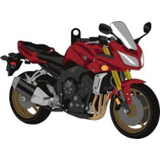 Inele chei cauciuc keychain Yamaha FZ 1 08&amp;gt BIKE IT KEYR106