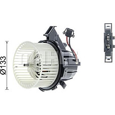Aeroterma ventilator habitaclu AUDI A4 Allroad IV (8KH, B8), Turism, 04.2009 - 05.2016 MAHLE AB 115 000P