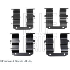 Set accesorii, placute frana HYUNDAI i30 (FD), Hatchback, 10.2007 - 05.2012 Blue Print ADG048606