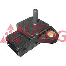 Senzor.presiune supraalimentare Senzor de presiune la galeria de admisie 3 pin se potriveste. MERCEDES A W168 A W169 C W203 E W2 BMW 7 - III (E38), Sedan, 03.1994 - 11.2001 Autlog AS4904