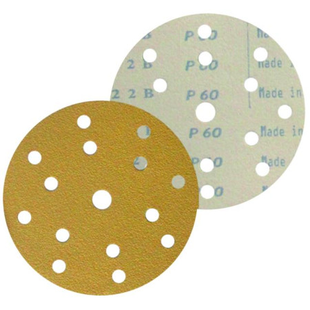 Abrazivi ERSTE disc abraziv 542 / 15 gauri / Velcro / 150mm maro opk.100 P220 pret pe bucata STARCKE 10KZU220P