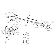 Accesorii si piese masina de echilibrat Evert mount cu laser lingura CB968B echilibrist numarul parte: 5503014 in diagrama nr113 EVERT EVERTZT5503014