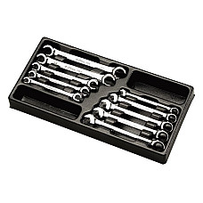 Unelte (inserturi) pentru carucioare Introduceti tava cu instrumente pentru carucior setul de instrumente 10 szt. dimensiune cartus: 190x380 mm HANS TT-30