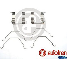 Set accesorii. placute frana Kit montare placute frana Fata FORD USA PROBE II MAZDA 323 F VI 323 S VI 626 IV 626 MAZDA 626 IV (GE), Sedan, 08.1991 - 08.1998 AUTOFREN SEINSA D42564A