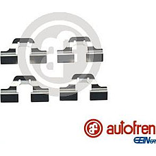 Set accesorii. placute frana Kit montare placute frana Fata DS DS 3 DS 4 ALFA ROMEO 145 146 33 GTV SPIDER AUDI 10 SEAT ALHAMBRA (7V8, 7V9), Dubita, 04.1996 - 03.2010 AUTOFREN SEINSA D42342A