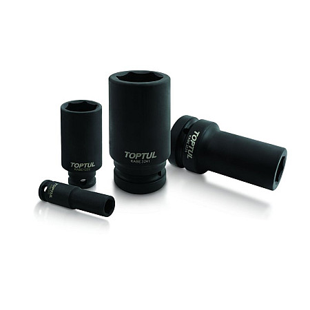 Tubulare si accesorii Tubulara impact Hexagonal 3/8 dimensiune metrica: 15mm lung lungime 65mm TOPTUL KABE1215