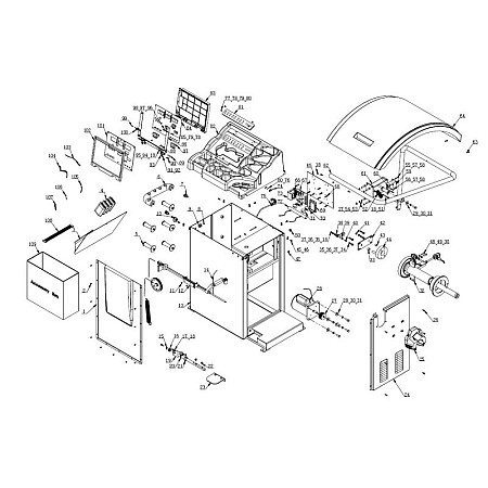 Accesorii si piese masina de echilibrat Evert Afisaj cu LED CB956B echilibrist numarul parte: 6008888 pentru schemcie Nr 84 EVERT EVERTZT6008888